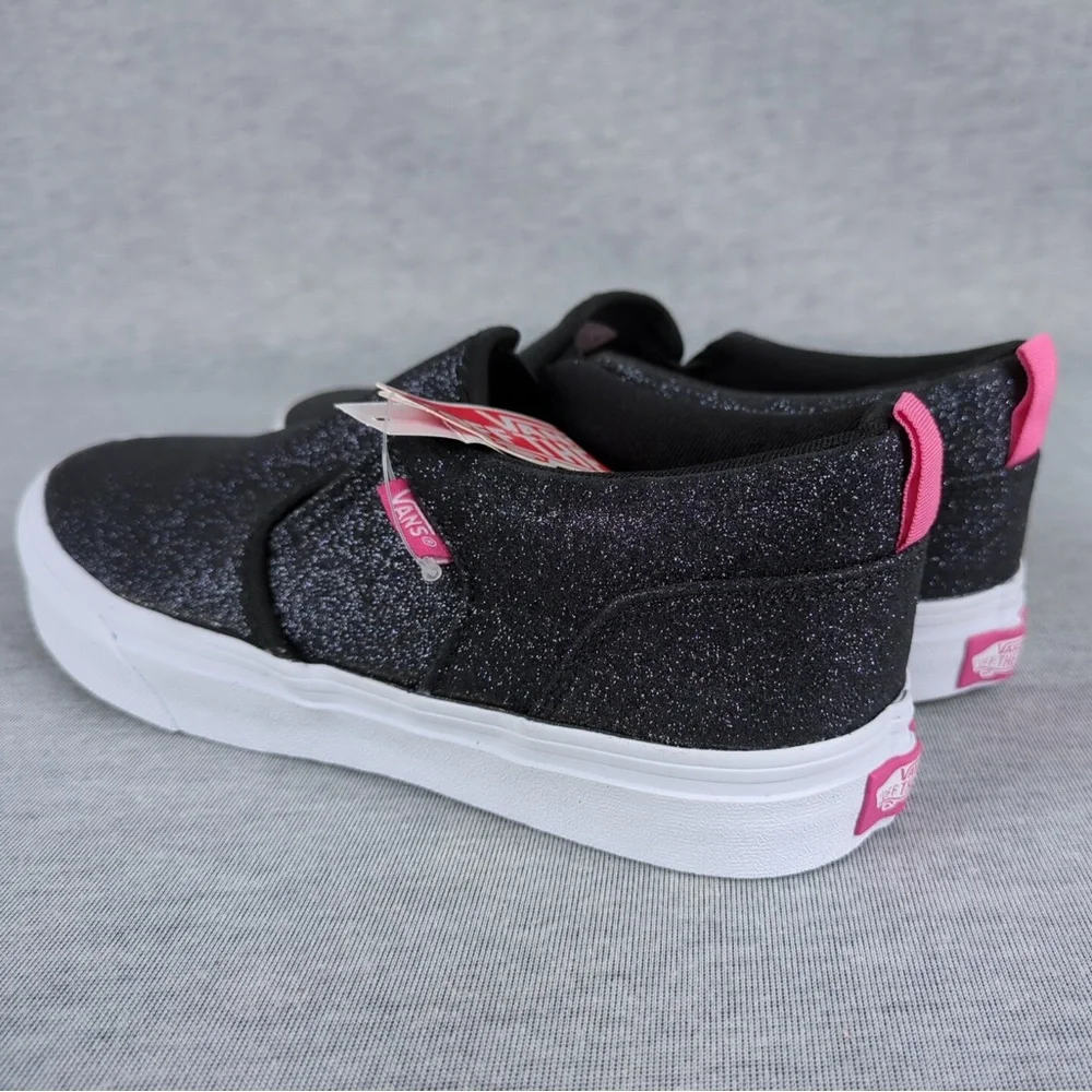 2x 👯♀️Host Pick⚡️Vans Asher Glitter Slip-on Shoes - Picture 8 of 16